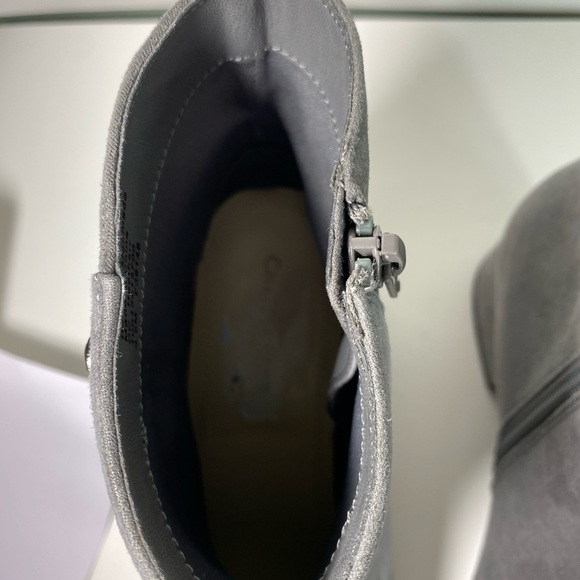Charter Club 9.5 medium NWT Heather Gray Boots - Picture 10 of 11